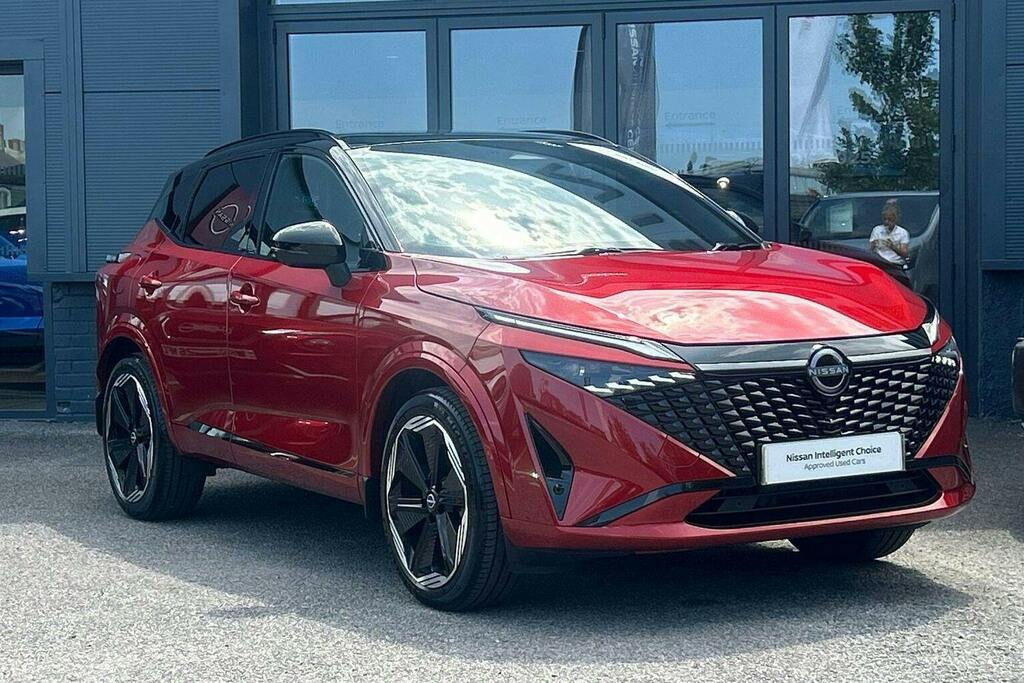 Nissan Qashqai 1.3 Dig T Mhev N Design Suv Hybrid Manu Red