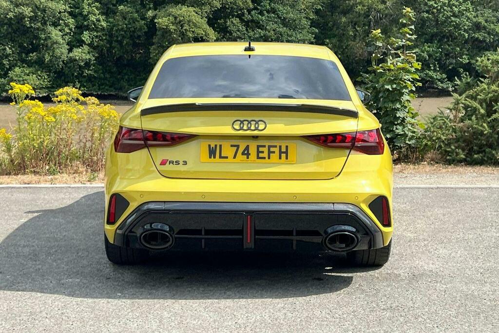 Audi RS3 2.5 Tfsi Carbon Vorsprung Saloon S Tron WL74EFH Yellow #4