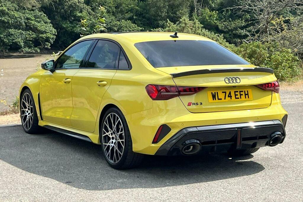 Audi RS3 2.5 Tfsi Carbon Vorsprung Saloon S Tron WL74EFH Yellow #5