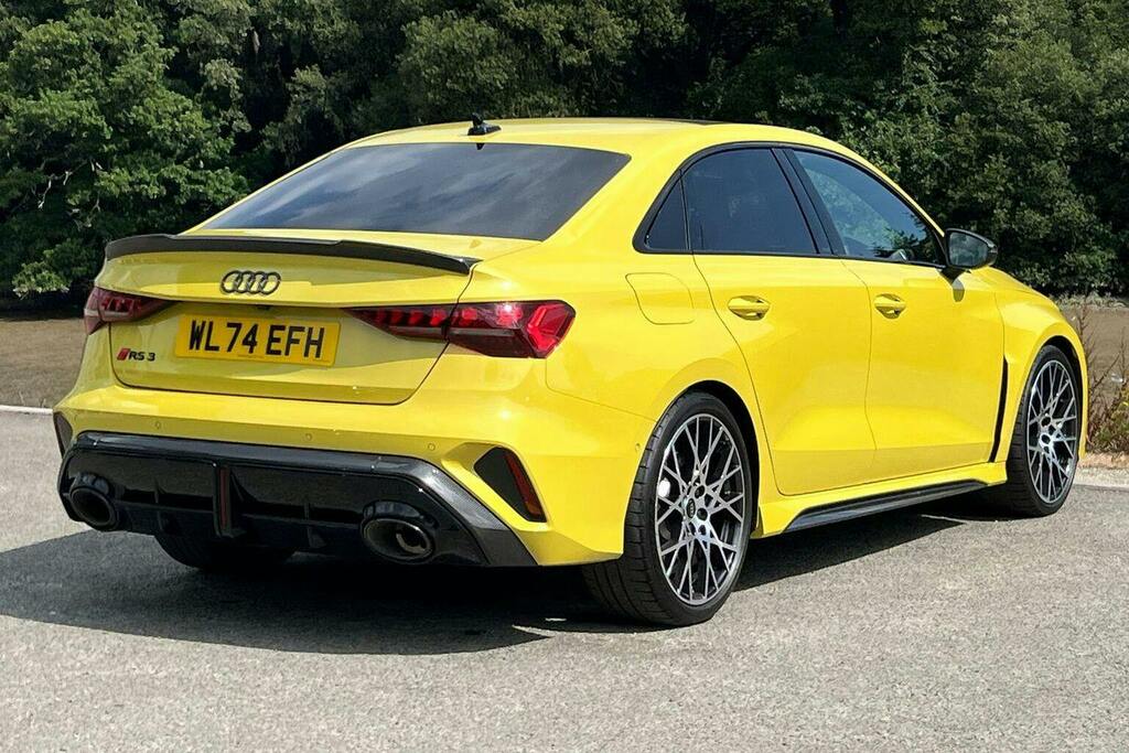 Audi RS3 2.5 Tfsi Carbon Vorsprung Saloon S Tron WL74EFH Yellow #3