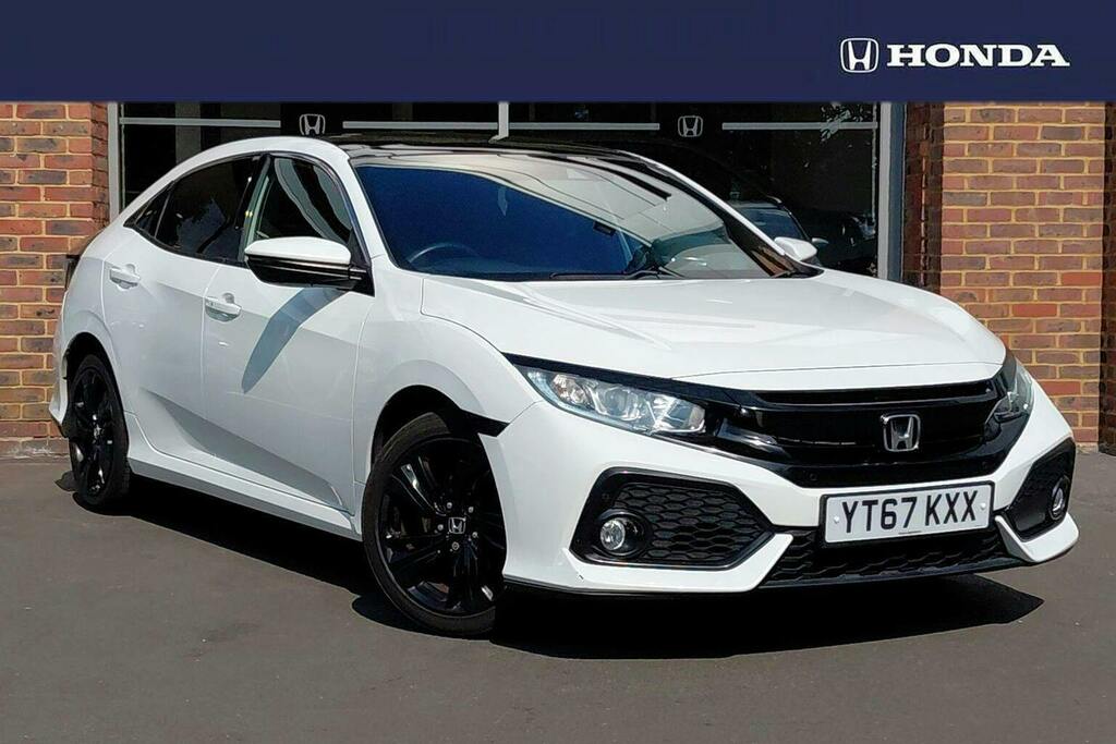 Honda Civic 1.0 Vtec Turbo Ex Hatchback Cvt White
