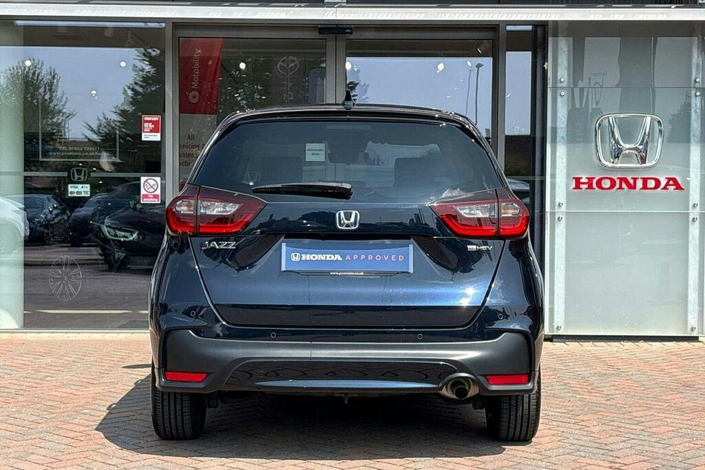 Honda Jazz 1.5 H I Mmd Advance Hatchback Hybrid Ec GX23VDE Blue #4