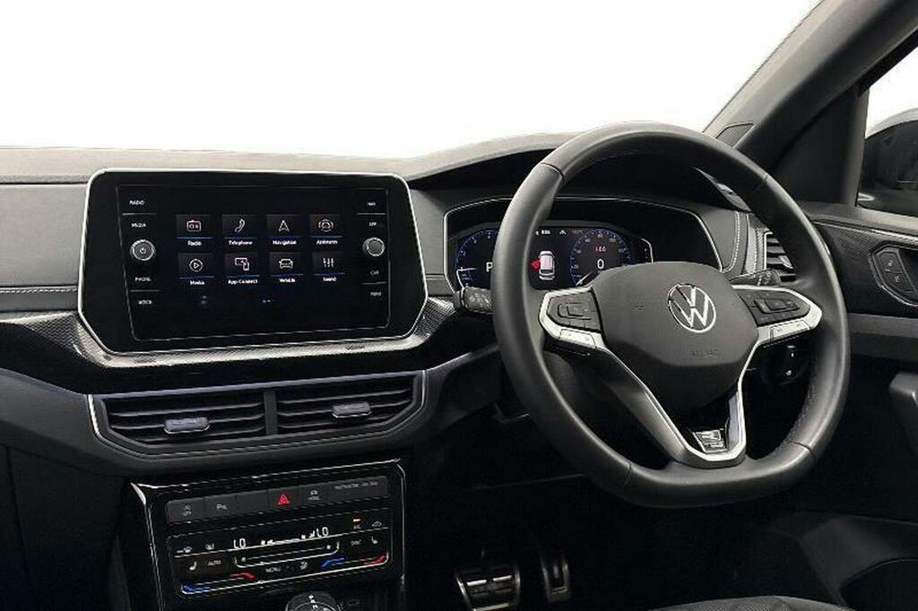 Volkswagen T-Cross 1.0 Tsi R-line Suv Dsg Black #2