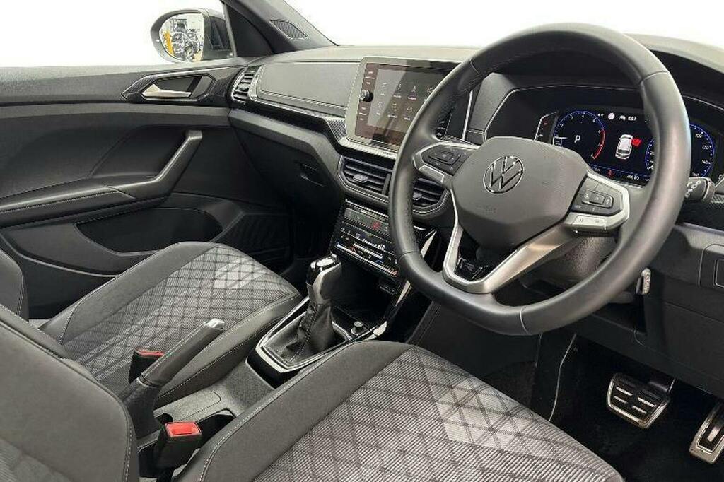 Volkswagen T-Cross 1.0 Tsi R-line Suv Dsg Black #6