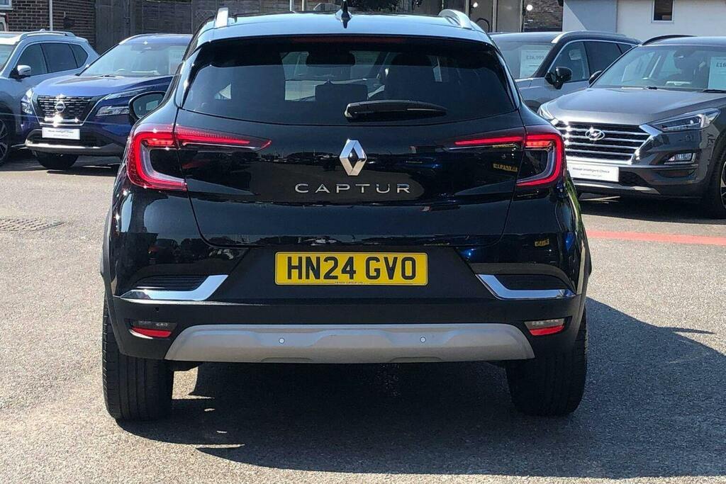 Renault Captur 1.0 Tce Techno Suv HN24GVO Black #4