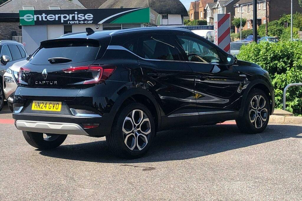 Renault Captur 1.0 Tce Techno Suv HN24GVO Black #3