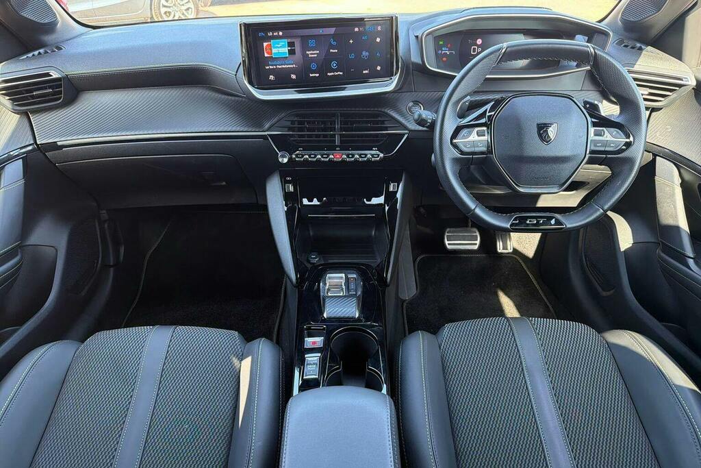 Peugeot 208 1.2 Gt Hatchback Hybrid E Dsc6 CA25AVG Yellow #3