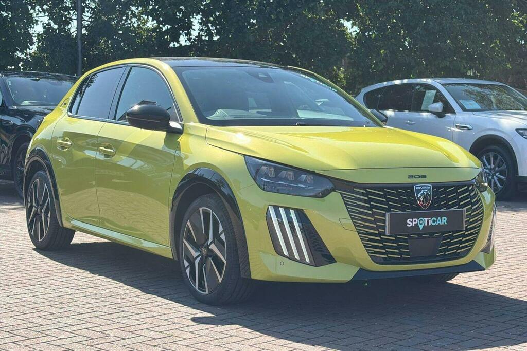 Peugeot 208 1.2 Gt Hatchback Hybrid E Dsc6 Yellow