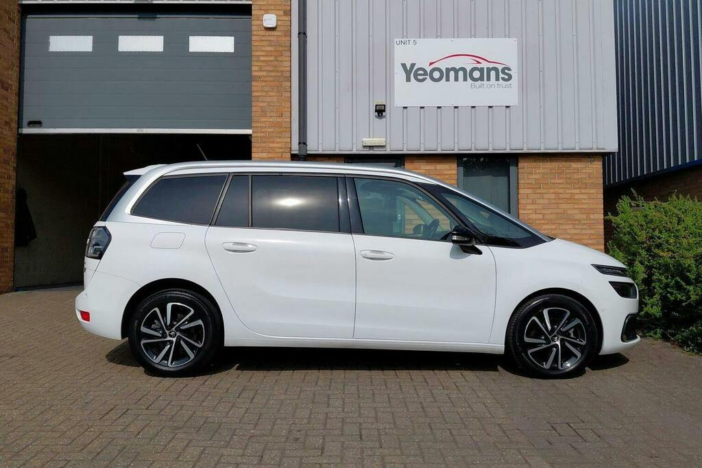 Citroen Grand C4 SpaceTourer 1.5 Bluehdi Shine Mpv Eat8 White #2