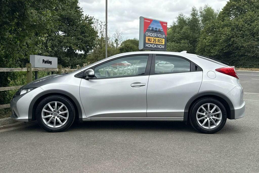 Honda Civic 1.4 I Vtec Se Hatchback Silver #6