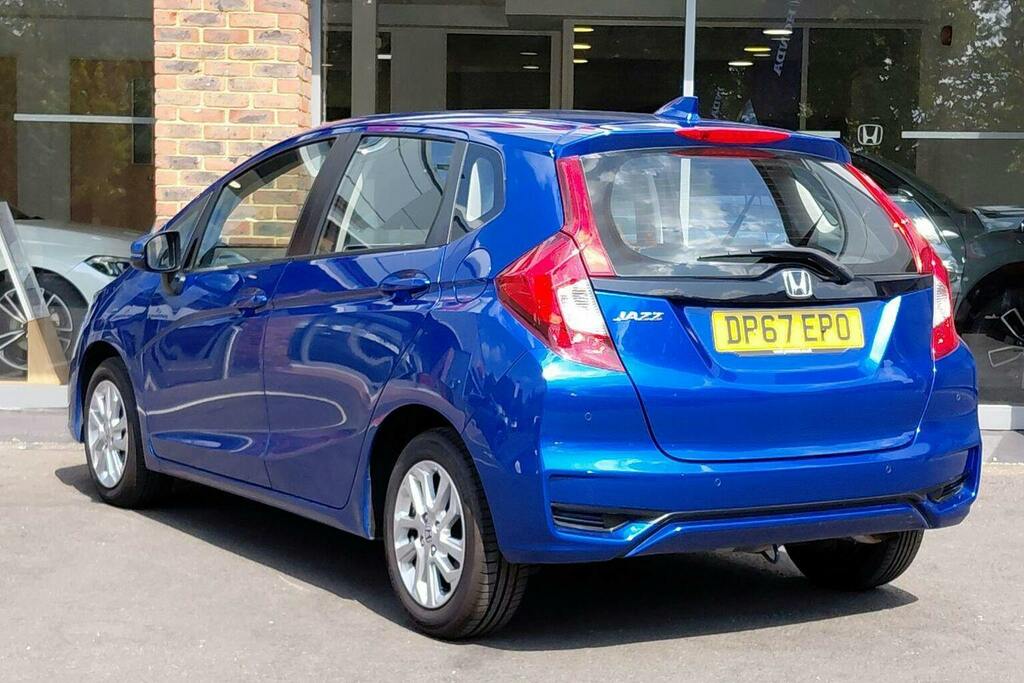 Honda Jazz 1.3 I Vtec Se Navi Hatchback Cvt Blue #5
