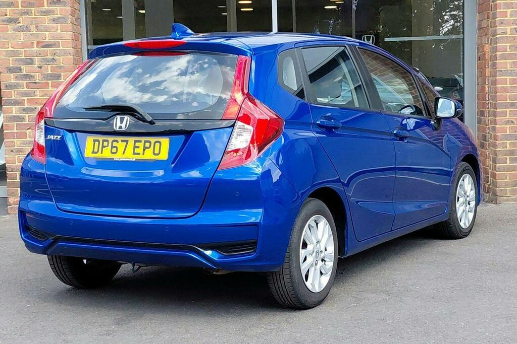 Honda Jazz 1.3 I Vtec Se Navi Hatchback Cvt Blue #3