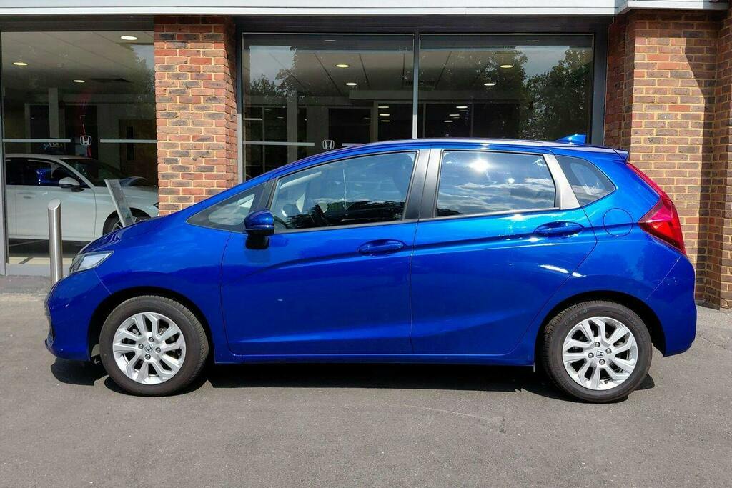 Honda Jazz 1.3 I Vtec Se Navi Hatchback Cvt Blue #6