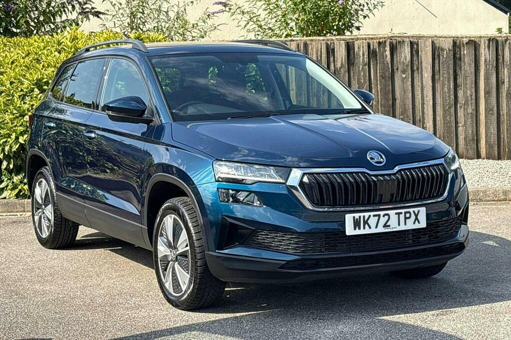 Skoda Karoq 1.5 Tsi Act Se Drive Suv Blue