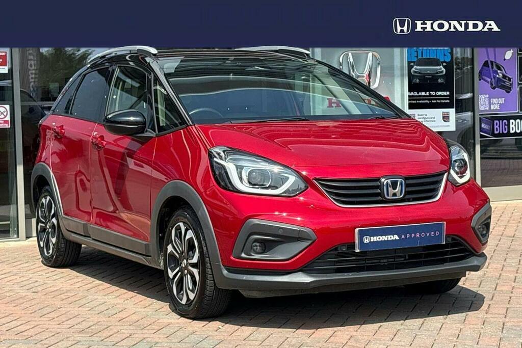 Honda Jazz 1.5 H I Mmd Crosstar Ex Hatchback Hybri Red