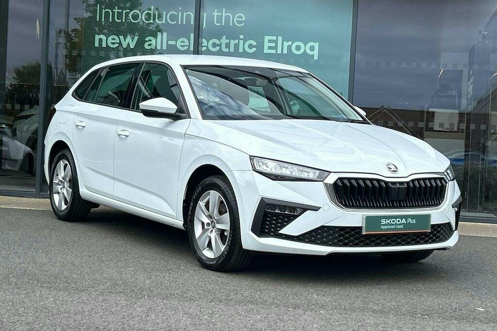 Skoda Scala 1.0 Tsi Se Edition Hatchback Dsg GJ75WVG White