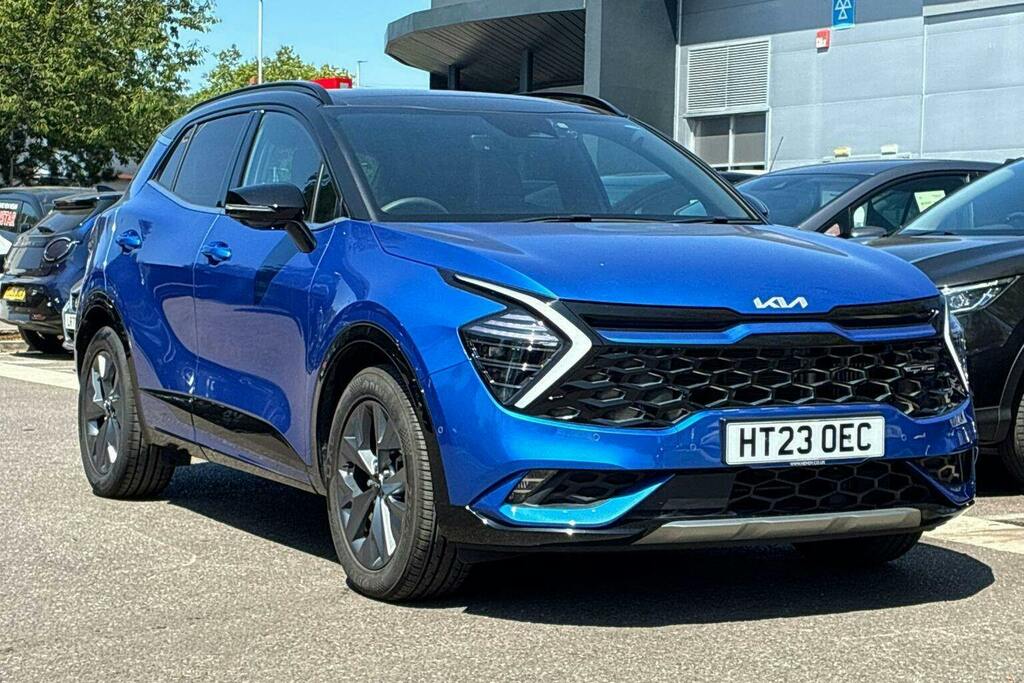 Kia Sportage 1.6 H T Gdi Gt Line S Suv Hybrid Blue