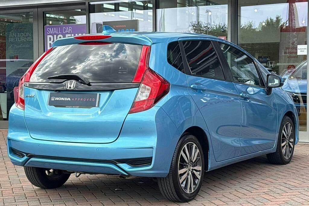 Honda Jazz 1.3 I Vtec Ex Navi Hatchback LN68DPY Blue #3