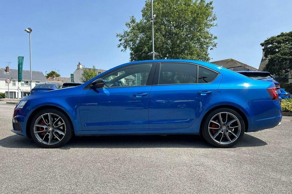Skoda Octavia 2.0 Tsi Vrs Hatchback Blue #6