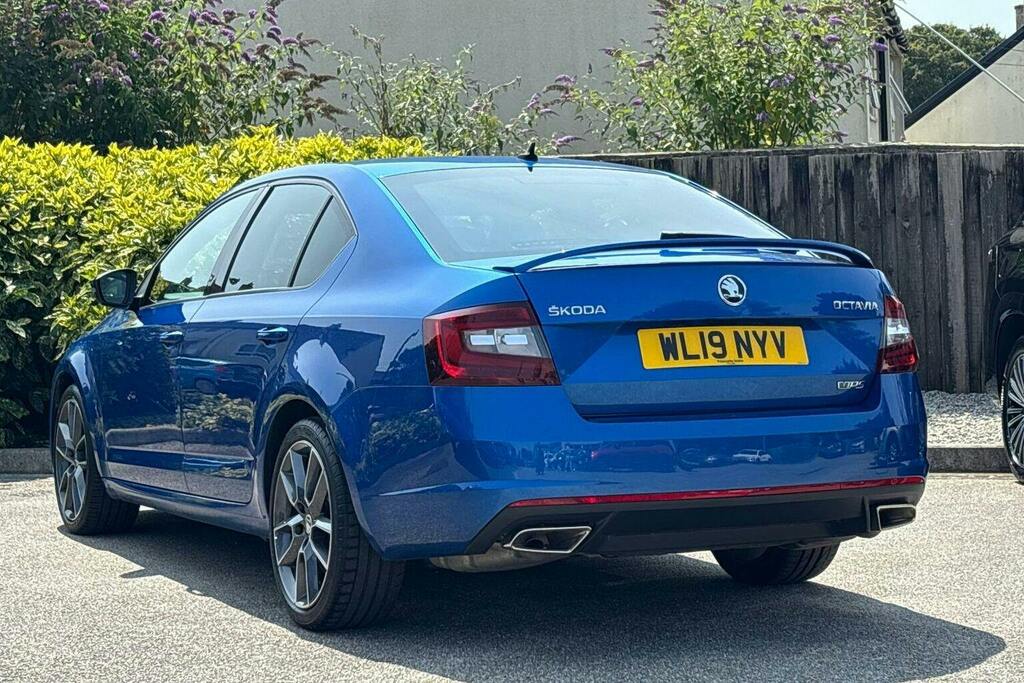 Skoda Octavia 2.0 Tsi Vrs Hatchback Blue #5
