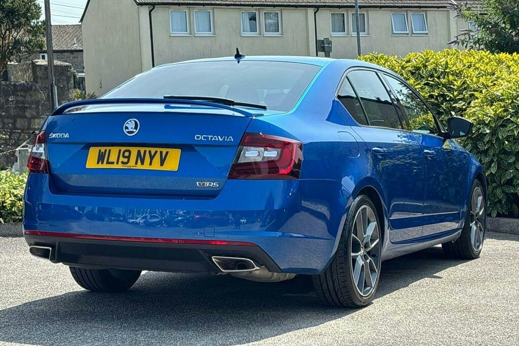 Skoda Octavia 2.0 Tsi Vrs Hatchback Blue #3