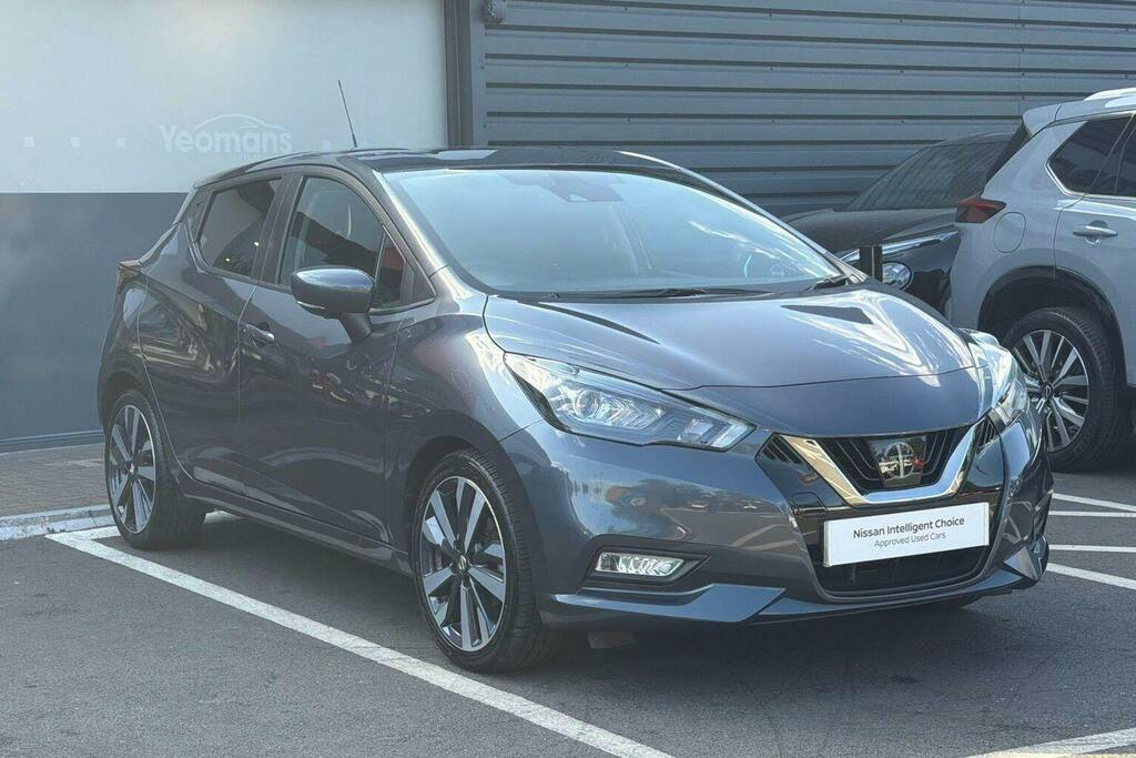 Nissan Micra 1.0 Ig T Tekna Hatchback Grey
