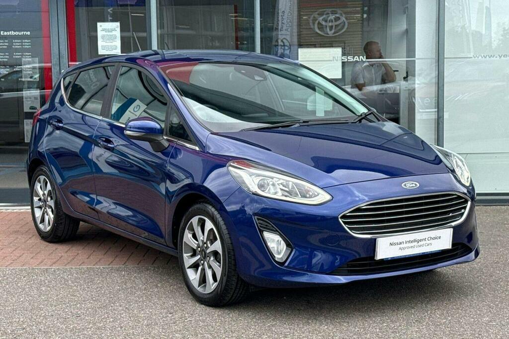 Ford Fiesta 1.0T Ecoboost Zetec Hatchback Blue