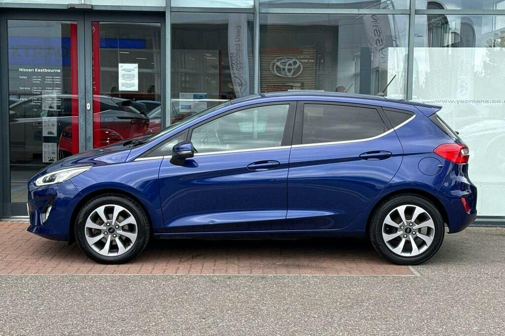 Ford Fiesta 1.0T Ecoboost Zetec Hatchback WT17LDO Blue #6