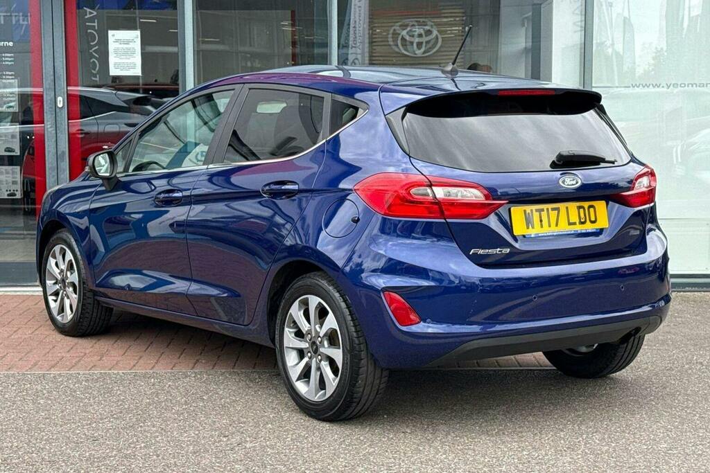 Ford Fiesta 1.0T Ecoboost Zetec Hatchback WT17LDO Blue #5