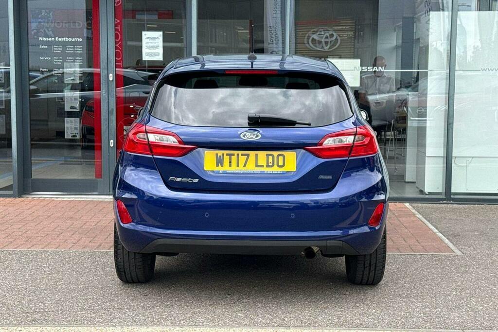 Ford Fiesta 1.0T Ecoboost Zetec Hatchback WT17LDO Blue #4