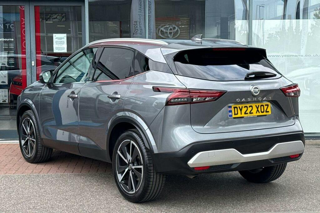 Nissan Qashqai 1.3 Dig T Mhev Tekna Suv Hybrid Xtron DY22XOZ Grey #5