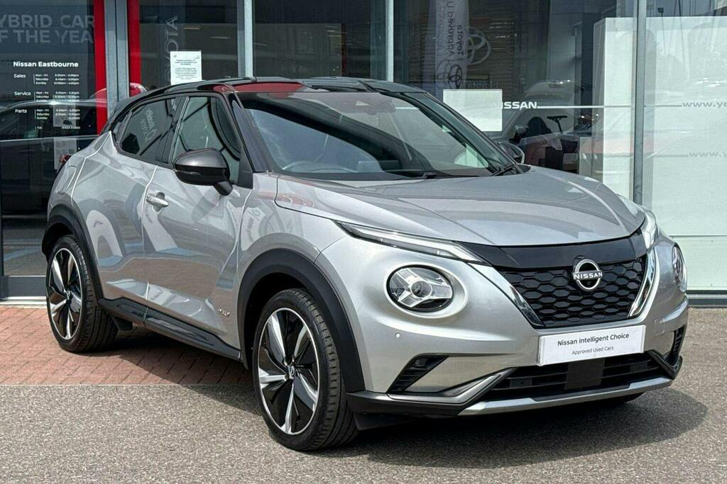 Nissan Juke 1.6 Tekna Plus Suv Hybrid Silver