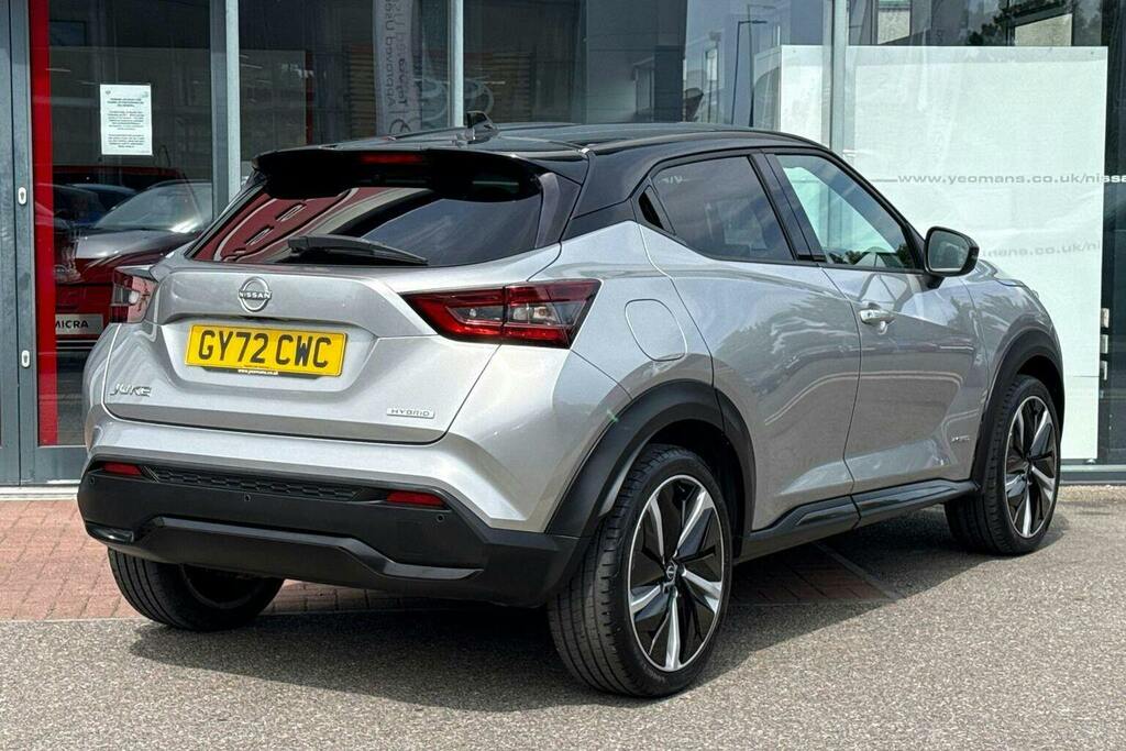 Nissan Juke 1.6 Tekna Plus Suv Hybrid GY72CWC Silver #3