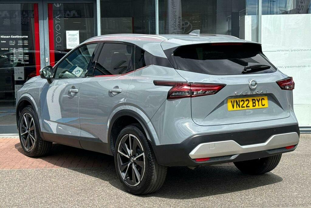 Nissan Qashqai 1.3 Dig T Mhev Tekna Suv Hybrid VN22BYC Grey #5