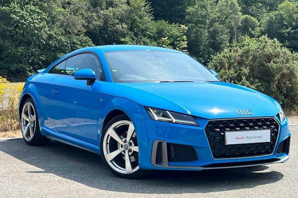 Audi TT 2.0 Tfsi 40 S Line Coupe S Tronic Blue
