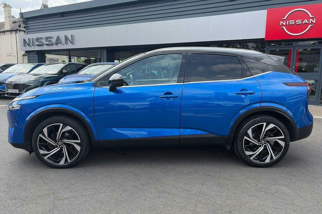 Nissan Qashqai 1.3 Dig T Mhev Tekna Plus Suv Hybrid Xt LF71TEU Blue #6