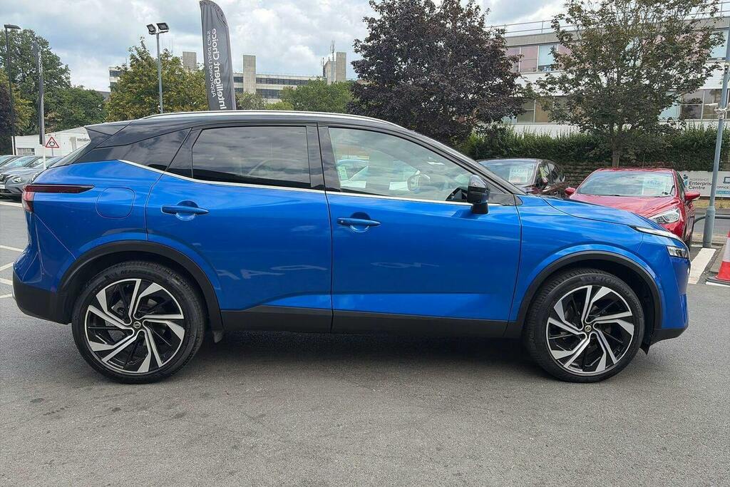 Nissan Qashqai 1.3 Dig T Mhev Tekna Plus Suv Hybrid Xt LF71TEU Blue #2