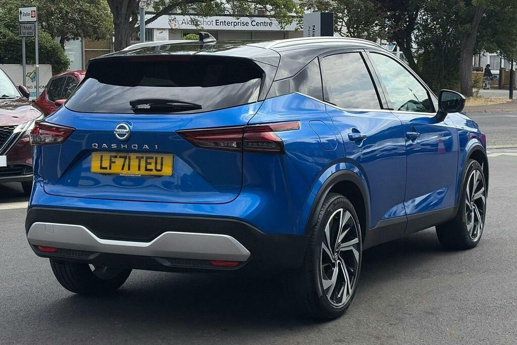 Nissan Qashqai 1.3 Dig T Mhev Tekna Plus Suv Hybrid Xt LF71TEU Blue #3