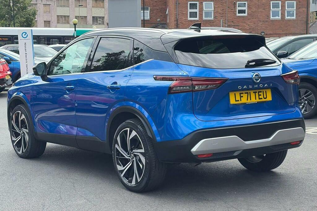 Nissan Qashqai 1.3 Dig T Mhev Tekna Plus Suv Hybrid Xt LF71TEU Blue #5