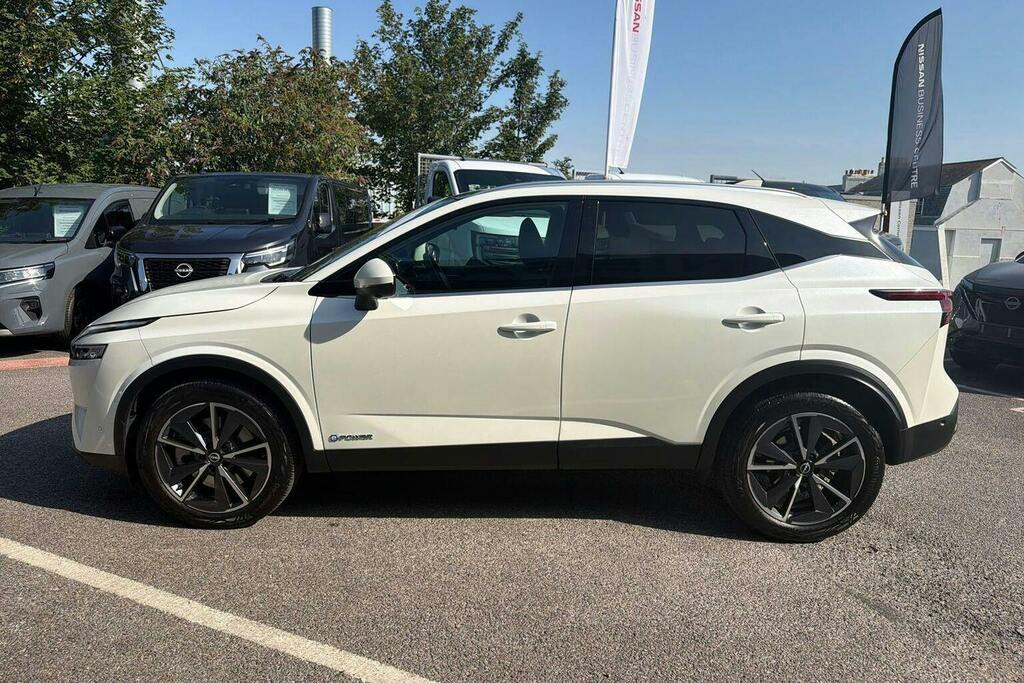Nissan Qashqai 1.5 H E Power Tekna Suv Hybrid White #6