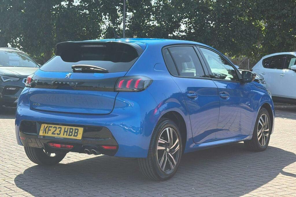 Peugeot 208 1.2 Puretech Allure Premium Plus Hatchback Pe KF23HBB Blue #3