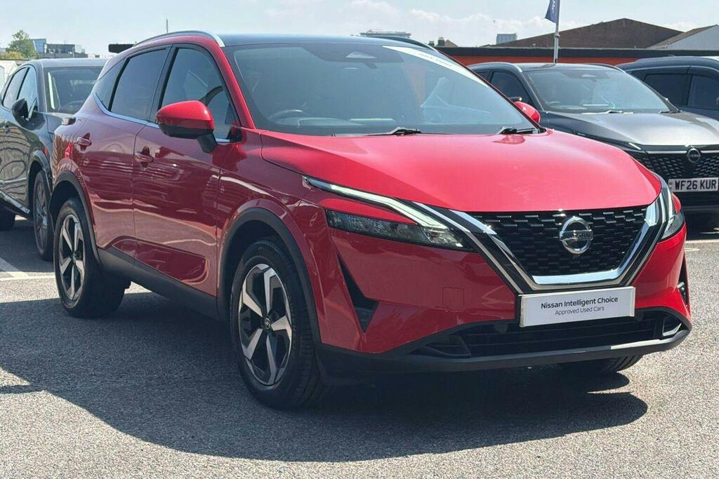 Nissan Qashqai 1.3 Dig T Mhev N Connecta Suv Hybrid Ma Red