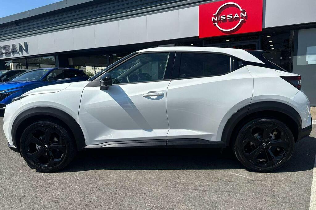 Nissan Juke 1.6 Tekna Suv Hybrid White #6