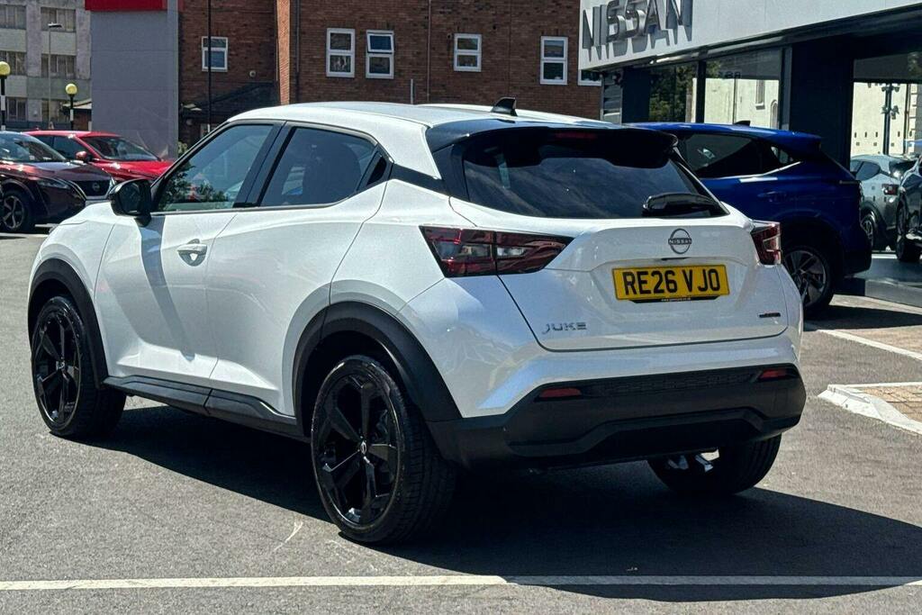 Nissan Juke 1.6 Tekna Suv Hybrid White #5