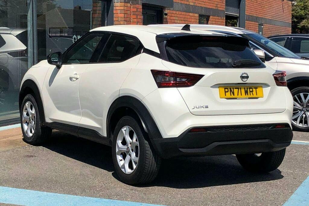 Nissan Juke 1.0 Dig T N Connecta Suv Dct PN71WRT White #5