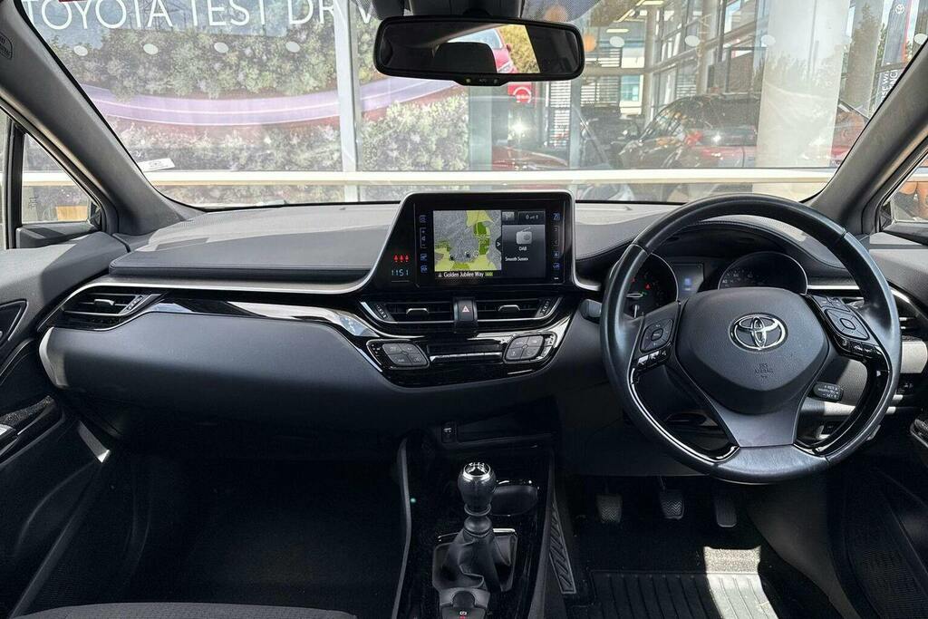 Toyota C-Hr 1.2 Vvt I Design Suv Black #6