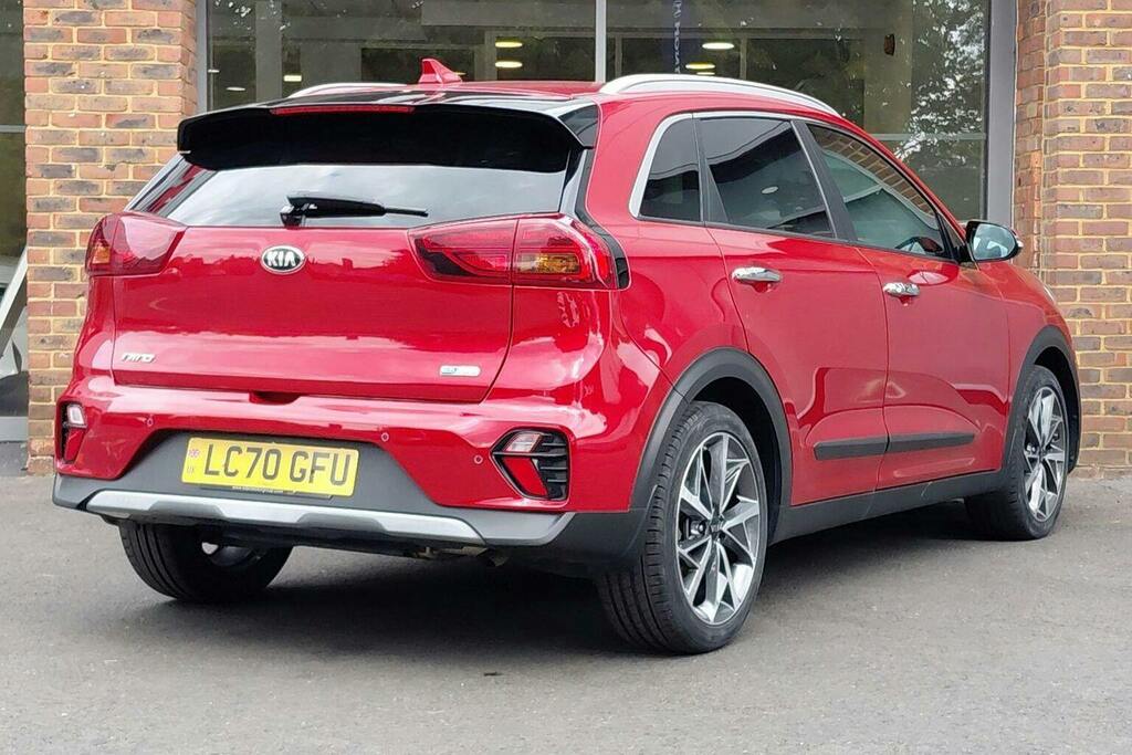 Kia Niro 1.6 Gdi 4 Suv Hybrid Dct Red #3