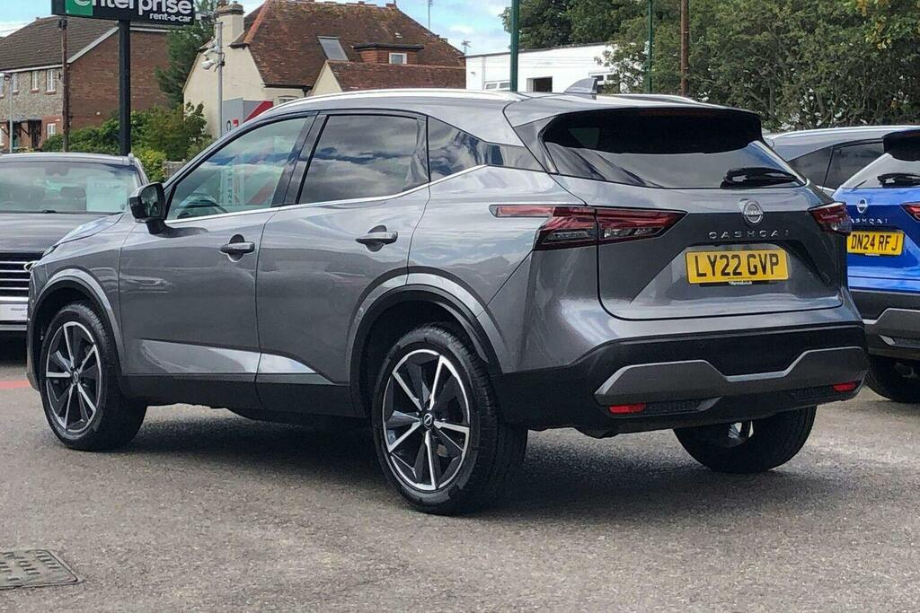 Nissan Qashqai 1.3 Dig T Mhev Tekna Suv Hybrid Xtron LY22GVP Grey #5