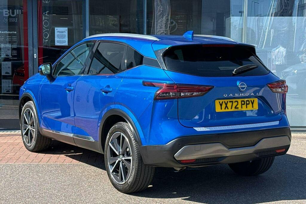 Nissan Qashqai 1.3 Dig T Mhev Tekna Suv Hybrid Xtron YX72PPY Blue #5