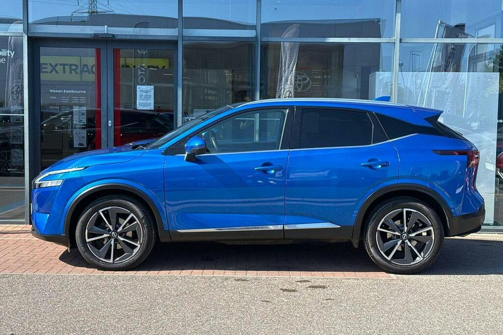 Nissan Qashqai 1.3 Dig T Mhev Tekna Suv Hybrid Xtron YX72PPY Blue #6